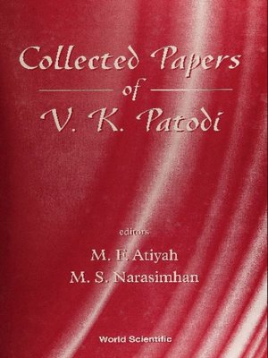 cover image of Collected Papers of V K Patodi
